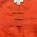 CALLIGRAPHIE 100% linen blouse Size L Size L Photo 1