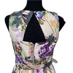 Gabby Skye  Belted Floral Print Dress(Size 8) Photo 3
