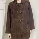 BRADLEY BAYOU Brown Suede Leather Horn Photo 1