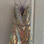 Boutique  sequin Homecoming Dress  Photo 2