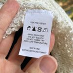 Earthbound Trading Company Women's White Crochet Embroidered Shawl OS. NEW Size undefined Photo 6