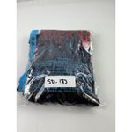 Sequin Romper Women's Long Sleeve Plunge V Neck Dance Cheer Club Mini Sz MED Red Photo 13