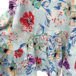 Tolani  Collection Iggy Floral Dress Large, Floral Ruffle V Neck Midi Dress Photo 7
