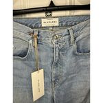 SLVRLAKE NEW NWT Revolve Denim Roxy Straight Leg Jeans Size 29 In Mind Made Up Blue Photo 3