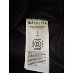Athleta Cozy Karma Twist Sweatshirt Size S Black Long Sleeve Activewear Cozy Photo 6
