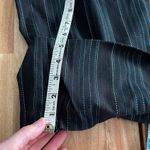 Y2K Striped Dress Pants Black & Blue Size undefined Photo 9