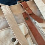 CTW Backroads Collection Rustic Pocket Tote Bag New Tan Photo 5