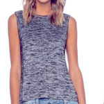 Rag and Bone Rag & Bone Women's Size S Nicole Open Slit Back Sweater Tank Navy Blue Casual Photo 0