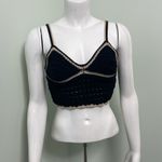 Vintage Havana  Womens Crochet Tank Top Small Photo 5