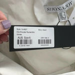 Shona joy Shona‎ Joy Grant One Shoulder Ruched Mini Dress in White Size US 2 Photo 11