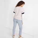 Madewell Striped Bowden Henley Sweater in Coziest Yarn Merino Wool and Alpaca Photo 8