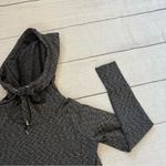 Athleta Sentry Gray Black Hoodie Sweatshirt Pullover Active Wear Top Size S Photo 1