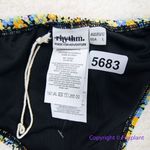 NEW Rhythm Free People Carrie Itsy Bikini Bottom, size L Blue Size L Photo 13