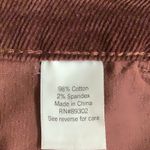 SO  Y2K Size 7 High Rise Women’s Brown Flare Corduroy Pants. Preloved Photo 5