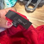 SBetro Red Plus Size Boho Maxi Dress – Long Sleeve, Size 3X Photo 4