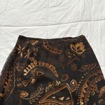 Vintage West End Maxi Skirt Womens Large Brown Floral Boho Fairy Grunge Y2K 90s Photo 3