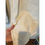 Body Central  womens linen pants tan/cream size S cropped wide leg Photo 7