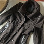 Mackage Vintage Chocolate Brown Wool PEA Coat Size Medium Photo 5