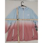 New Balance Women Colorblock Ombre Hooded Windbreaker Jacket Size 3X Photo 8