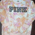 PINK - Victoria's Secret PINK Victoria’s Secret Tie Dye Sweatshirt Size Small Photo 0