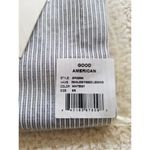 Good American  seamless ribbed legging White Blue/Black XXL 5/6 Photo 5