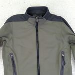 Mountain Hardwear  Womens Gore‎ Windstopper Jacket Full Zip Olive Black Size 8 Photo 2