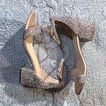 Betsey Johnson  Mari Rhinestone Block Heel Sandals – Size 9W🧡 Photo 2