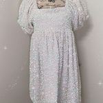 Women's Sequin New Year Party dress White Photo 0