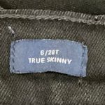 Gap  Denim True Skinny Women's Black High Waist Stretch Ankle Denim Jeans 28 Tall Photo 4