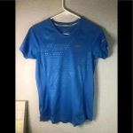 Nike  Run blue Dri fit workout shirt sz S Photo 1