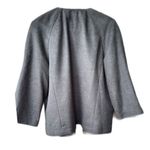 Harvé Benard Harve’ Bernard dark grey size L swing coat. 3/4 length sleeves . Lined Photo 1