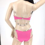 Monica Hansen Beachwear Shine Like A Diamond Pink Azalea Bikini Set Photo 3
