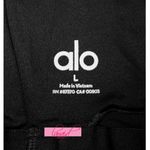 Alo Yoga Alo Alosoft Courtside Tennis Dress Black Padded A-Line Fit And Flare Skater Mini Photo 14