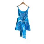 Hutch  Sleeveless Back-Bow Basque-Waist Mini Dress Photo 3