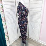ASOS Uttam Boutique Floral Jumpsuit Blue Multi Large Photo 3
