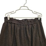 American Eagle  Plaid Button Fly A-Line Mini Skirt Casual Retro Y2K Navy Size XL Photo 3