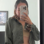Cropped jacket Green Size XS Photo 0