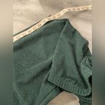 NWOT Serengeti Size XL Emerald Green Sparkle Flowy Wide Leg Pull On Pants Photo 8