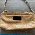 Mondani New York Tan Leather Chained Shoulder Bag (NWT) Orange Photo 2