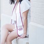 ✨ Aldrin White Ruffled Backless Wrap Skort Romper✨ White Size L Photo 7