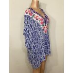 Nanette Lepore New.  blue and pink caftan cover-up. Photo 4