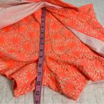 Lilly Pulitzer 100% Cotton Embroidered Marii Skort in Papaya Seashell Eyelet Photo 5