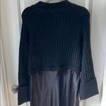 Saks 5th Avenue Saks Off 5th Black Long Sleeve Sheath Dress with Bell Sleeves Photo 6