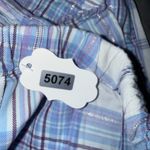 Victoria's Secret Blue and Purple Plaid Pajama Pants Photo 5