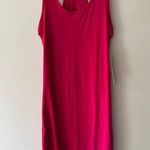 Hot Kiss NEW! Hot Pink Midi Bodycon Stretchy Dress Photo 0
