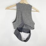 Outdoor Voices Slashback Tri-Tone Grey Crop Top Sports Bra Women's Size Small S Photo 1