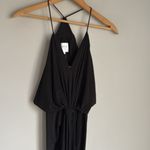 MISA Los Angeles NEW  Domino Draped Mini Dress in Black XS Photo 5