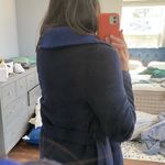 The Limited Two tone blue Wrap Dress Jacket Photo 4