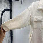 STYLUS cream shacket oversized warm cozy fall minimalist neutral casual size 2X Photo 3