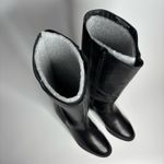 Walking Cradles Meadow Wide Calf Leather Boots in Black (Extra Wide) Size 9 Photo 5